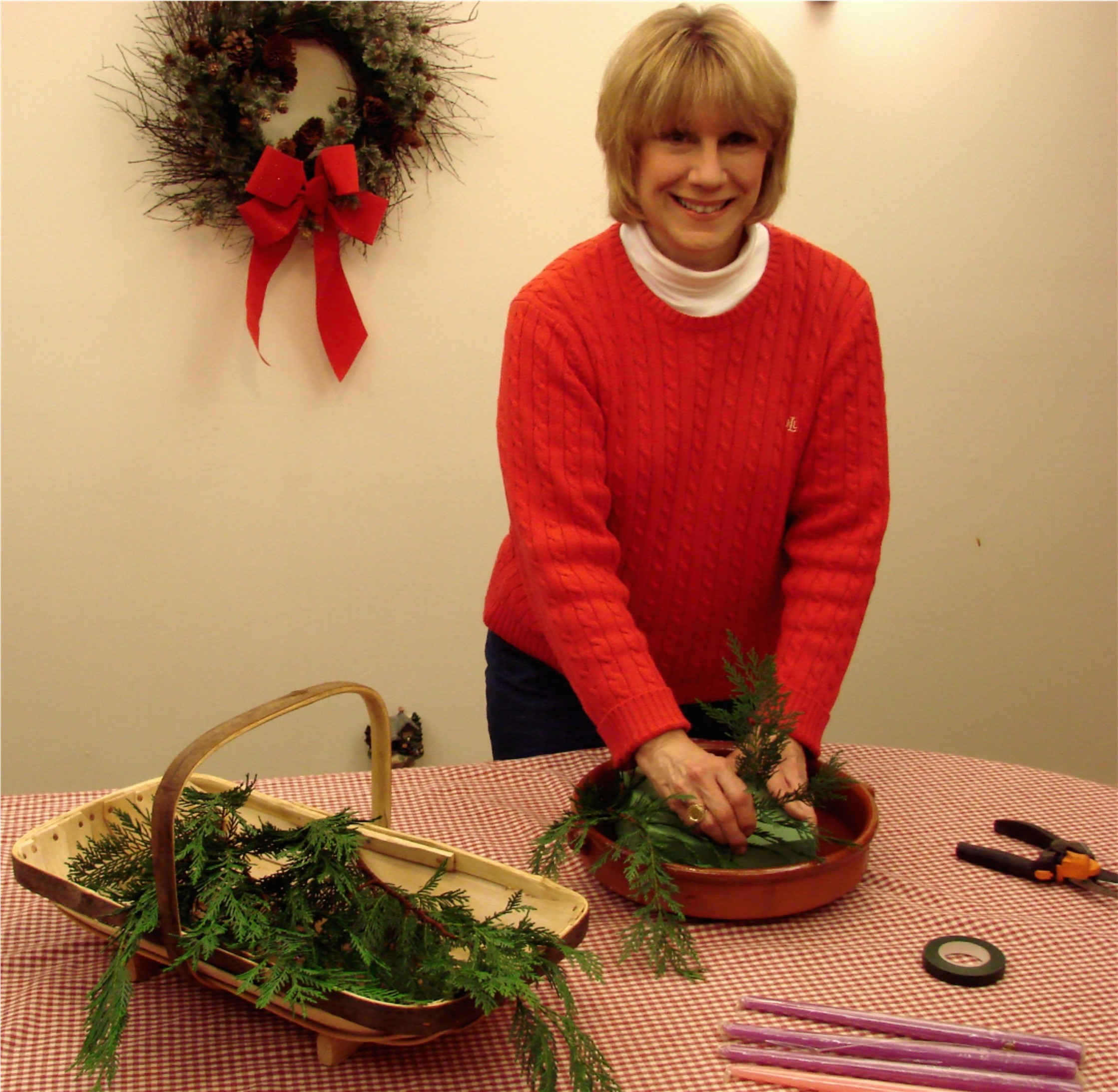 Advent Wreath Making